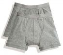 Bokserki męskie Classic Boxer Szare S