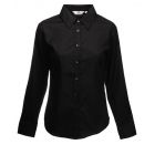 Koszula damska Fit L/S Oxford Shirt Czarna XL
