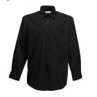 Koszula męska L/S Poplin Shirt Czarna L