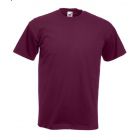 Koszulka  Super Premium Burgundowa XXL