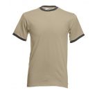 Koszulka Ringer Khaki/Grafitowa S