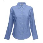 Koszula damska Fit L/S Oxford Shirt Ciemno Niebieska XXXL