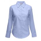 Koszula damska Fit L/S Oxford Shirt Niebieska M