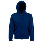 Bluza z kapturem Zip Hooded Sweat Granatowa XL