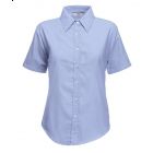 Koszula damska Fit S/S Oxford Shirt Niebieska S