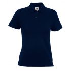 Koszulka damska Fit Polo Ciemno Granatowa M