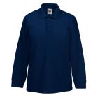 Koszulka Long Sleeve Polo Ciemno Granatowa 5-6 (116)