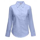 Koszula damska Fit L/S Oxford Shirt Niebieska S