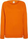 Bluza damska Raglan Lightweight Pomarańczowa XS