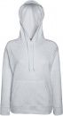 Bluza damska z kapturem Lightweight Szara XS