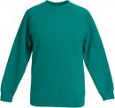 Bluza dziecięca Raglan Premium Szmaragdowa 12-13
