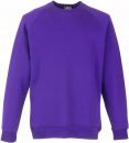 Bluza dziecięca Raglan Premium Fioletowa 12-13