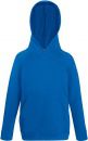 Bluza dziecięca z kapturem Lightweight Ciemnoniebieska 5-6