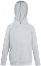 Bluza dziecięca z kapturem Lightweight Szara 5-6
