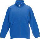 Bluza dziecięca z pełnym zamkiem Premium Ciemnoniebieska 9-11