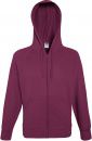 Bluza męska rozpinana z kapturem Lightweight Burgundowa L