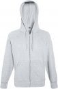 Bluza męska rozpinana z kapturem Lightweight Szara L