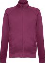 Bluza męska z pełnym zamkiem Lightweight Burgundowa S