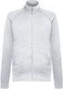 Bluza męska z pełnym zamkiem Lightweight Szara S