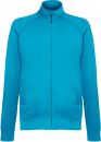 Bluza męska z pełnym zamkiem Lightweight Lazurowa S