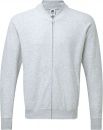 Bluza męska z pełnym zamkiem Baseball Szara S