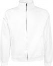 Bluza męska z pełnym zamkiem Classic Biała S