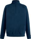 Bluza męska z zamkiem 1/2 Lightweight Ciemnogranatowa S