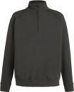 Bluza męska z zamkiem 1/2 Lightweight Grafitowa S