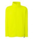 Bluza z polaru Full Zip Fleece Żółta L