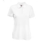 Koszulka damska Fit 65/35 Polo Biała XL
