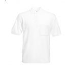 Koszulka męska 65/35 Pocket Polo Biała M