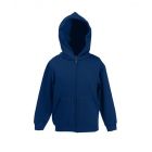 Bluza z kapturem Zip Hooded Sweat Granatowa 9-11 (140)