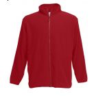 Bluza z polaru Micro Jacket Ceglasta XL