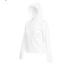 Bluza Fit Hooded Sweat Jacket Biała S