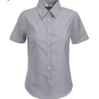 Koszula damska Fit S/S Oxford Shirt Szara XL