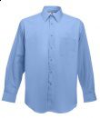 Koszula męska L/S Poplin Shirt Niebieska L