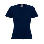 Koszulka damska Crew Neck Ciemny Granat L
