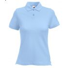 Koszulka damska Fit Polo Błękitna M
