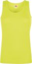 Koszulka damska Performance Vest Jasnożółta XL