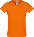 Koszulka dziewczęca Sofspun® Pomarańczowa 14-15