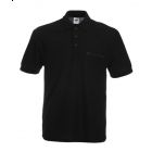 Koszulka męska 65/35 Pocket Polo Czarna L