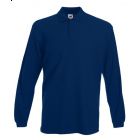 Koszulka męska Long Sleeve Polo Granatowa L