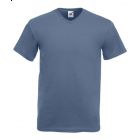 Koszulka męska Valueweight V-Neck Stalowo Niebieska L